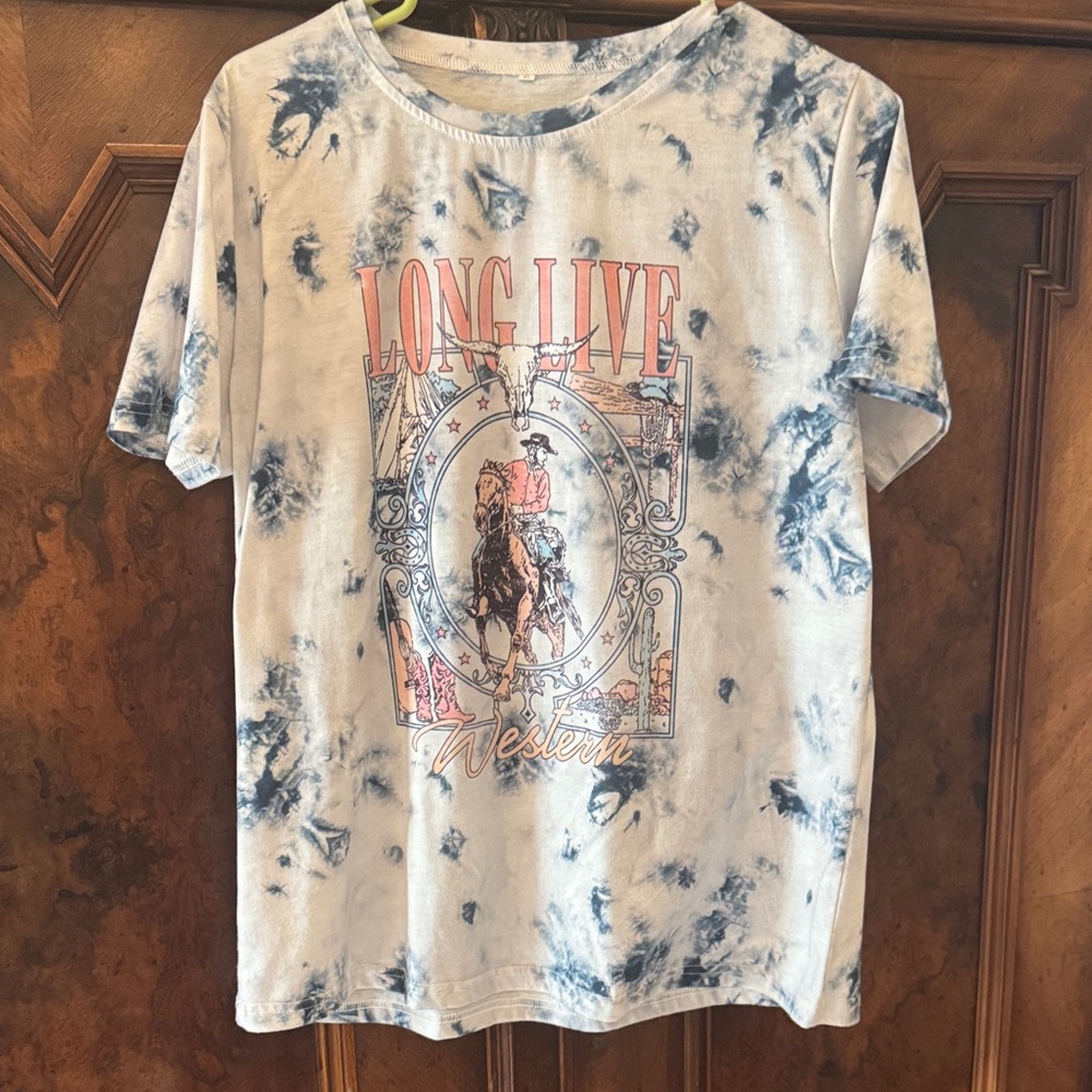 Tie-Dye Graphic T-Shirt